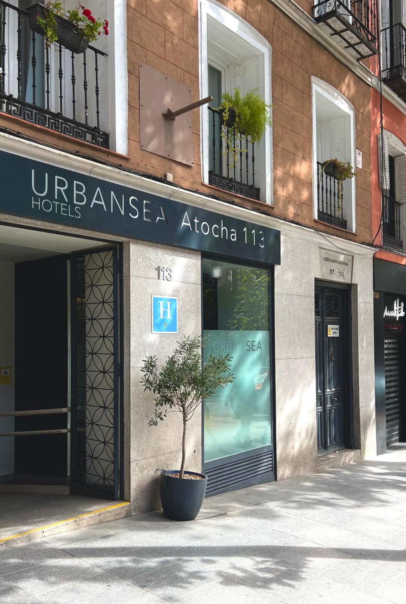 Hotel Urbansea Atocha 113 Madrid Esterno foto